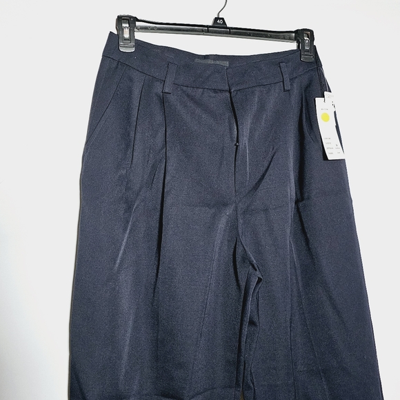 Linda for Ellen Tracy navy blue Trouser Pants 14 nwt - Picture 3 of 8